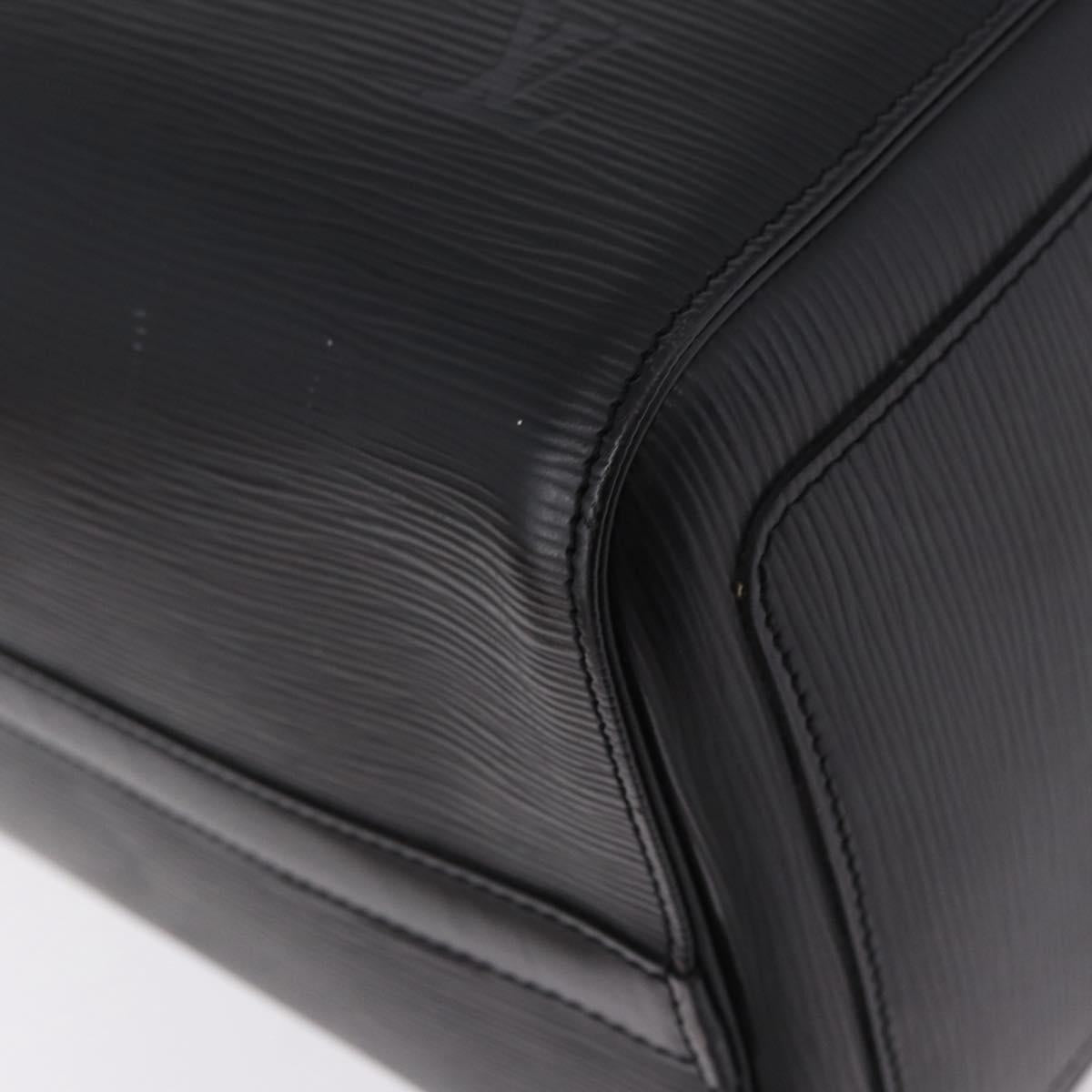 LOUIS VUITTON Epi Speedy 35 Hand Bag Noir Black M42992 LV Auth am12330V