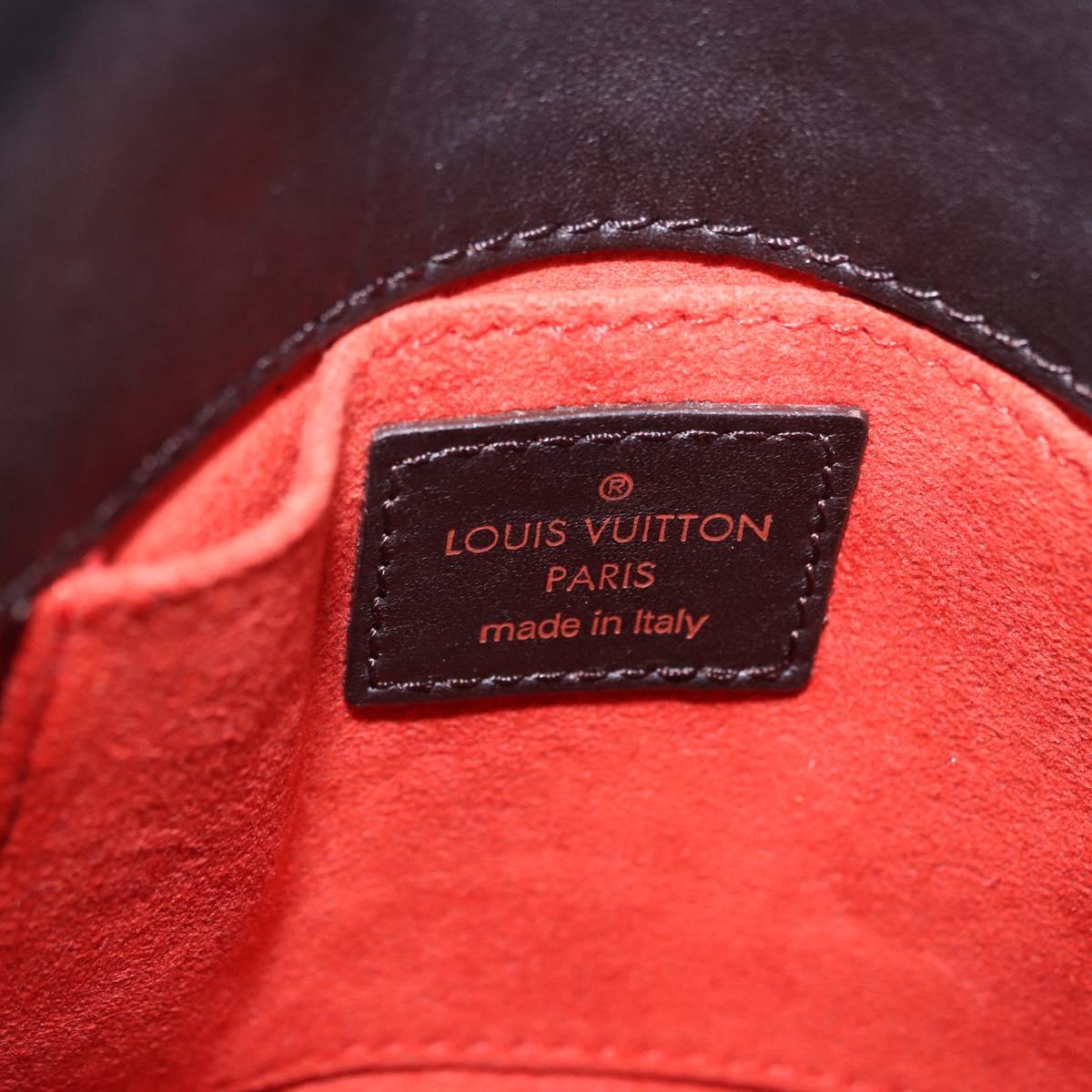 LOUIS VUITTON Damie Sovage Gazelle Harako leather Brown LV Auth am12331A