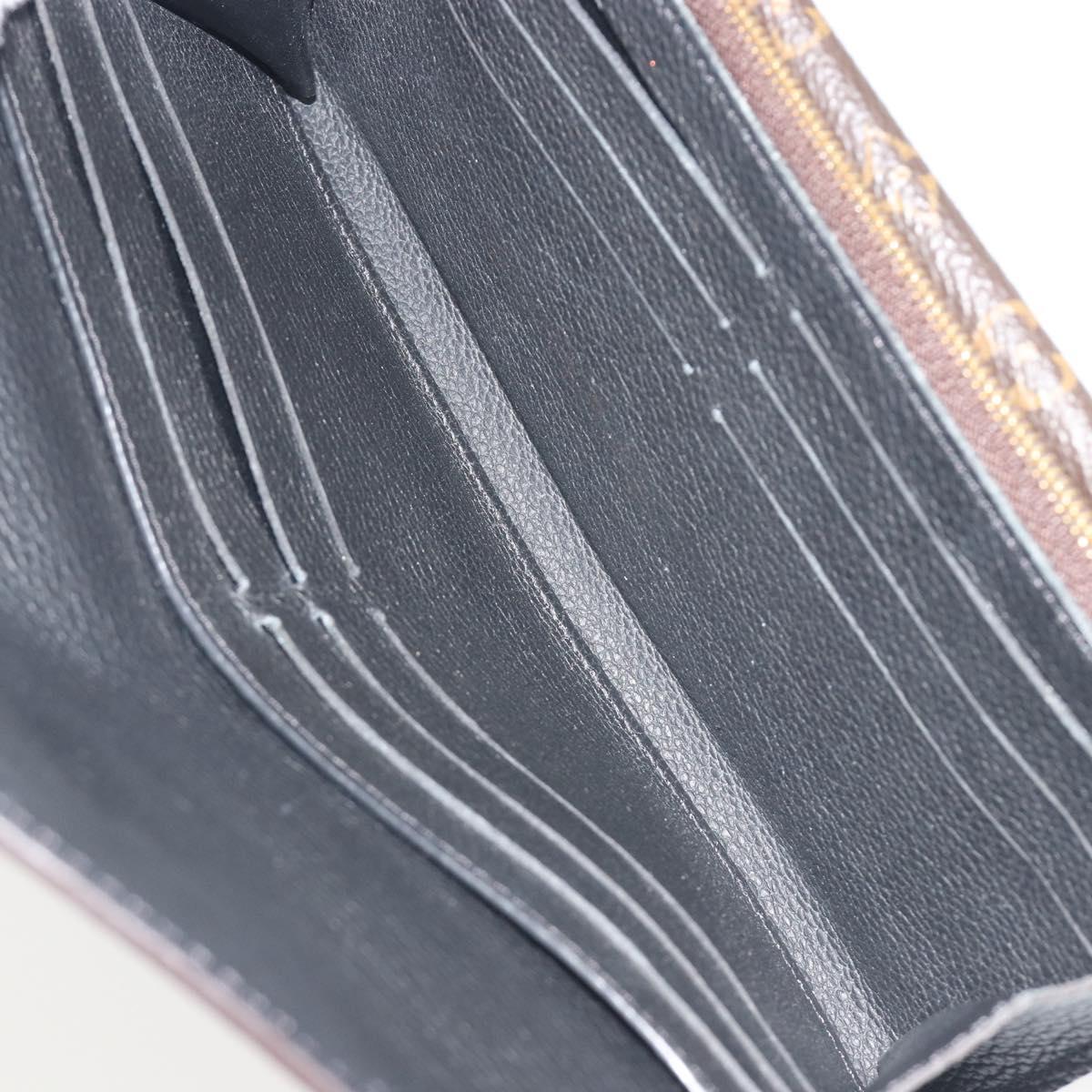 LOUIS VUITTON Monogram Portefeuille Duble V Wallet Black M64319 LV Auth am12337V