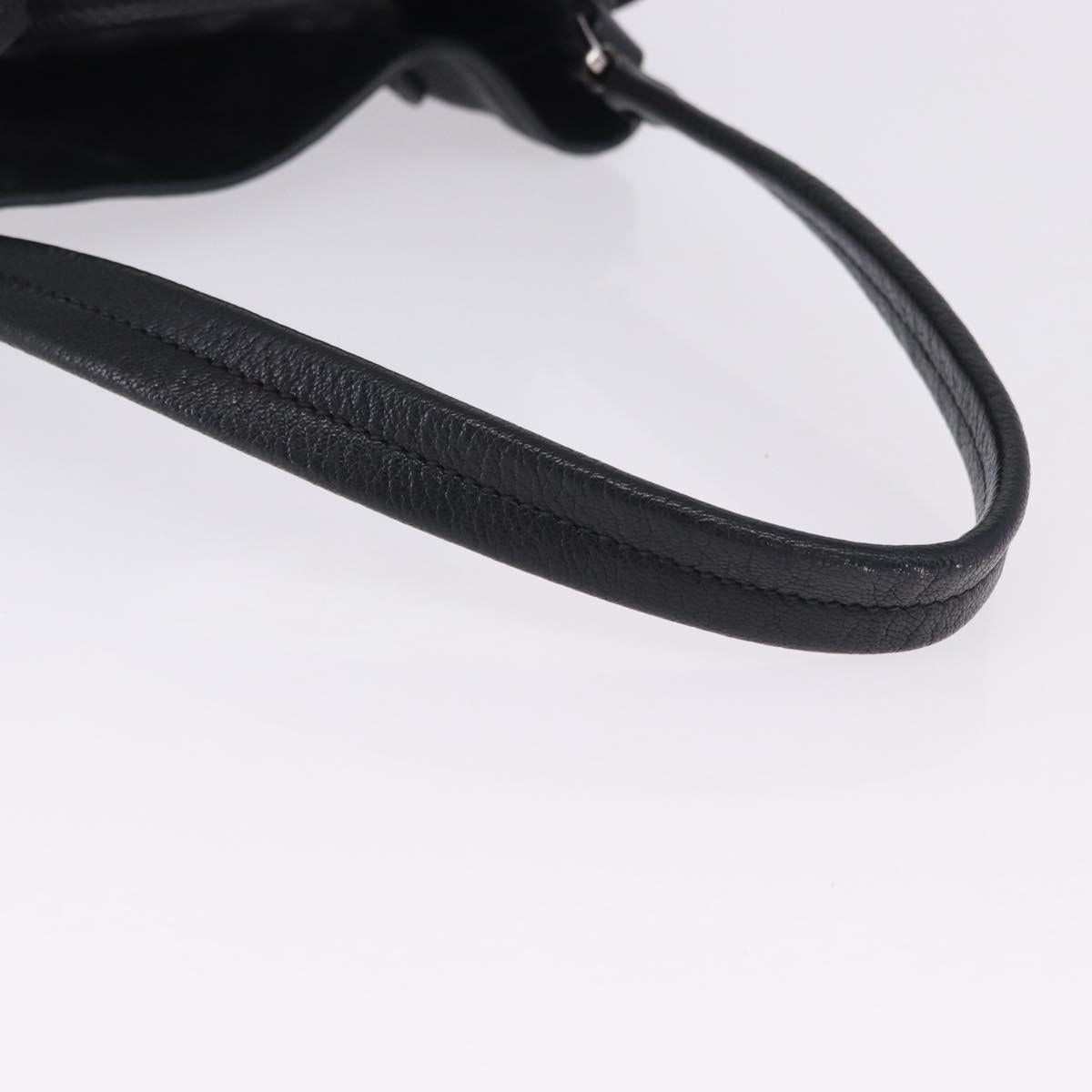 Miu Miu Shoulder Bag Leather Silver R1129C Auth am12389A