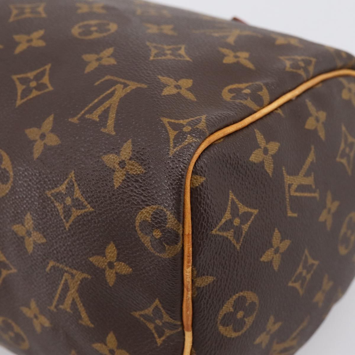 LOUIS VUITTON Monogram Speedy 25 Hand Bag M41528 LV Auth am12394A