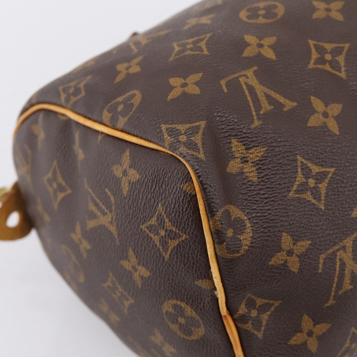 LOUIS VUITTON Monogram Speedy 25 Hand Bag M41528 LV Auth am12394A