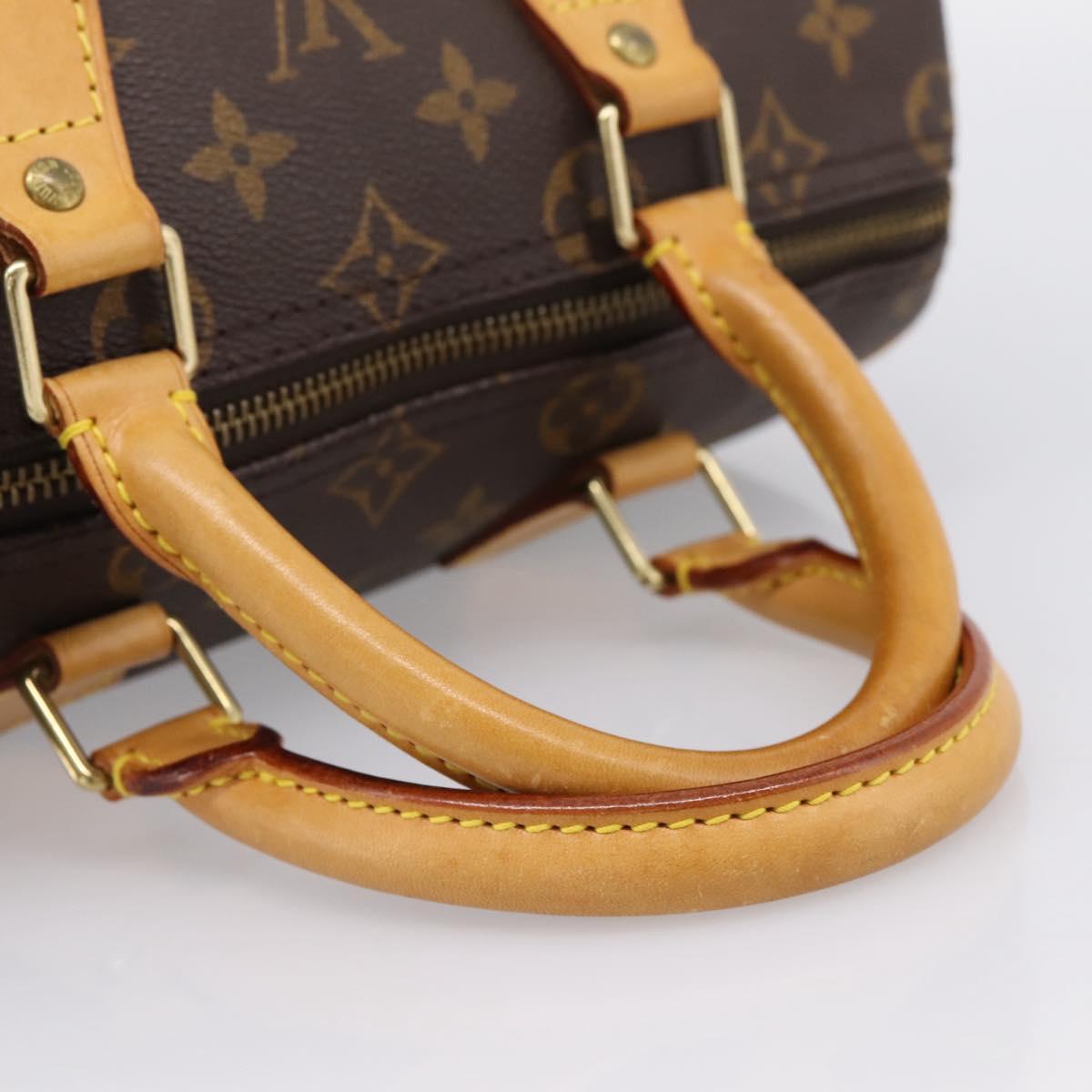 LOUIS VUITTON Monogram Speedy 25 Hand Bag M41528 LV Auth am12394A
