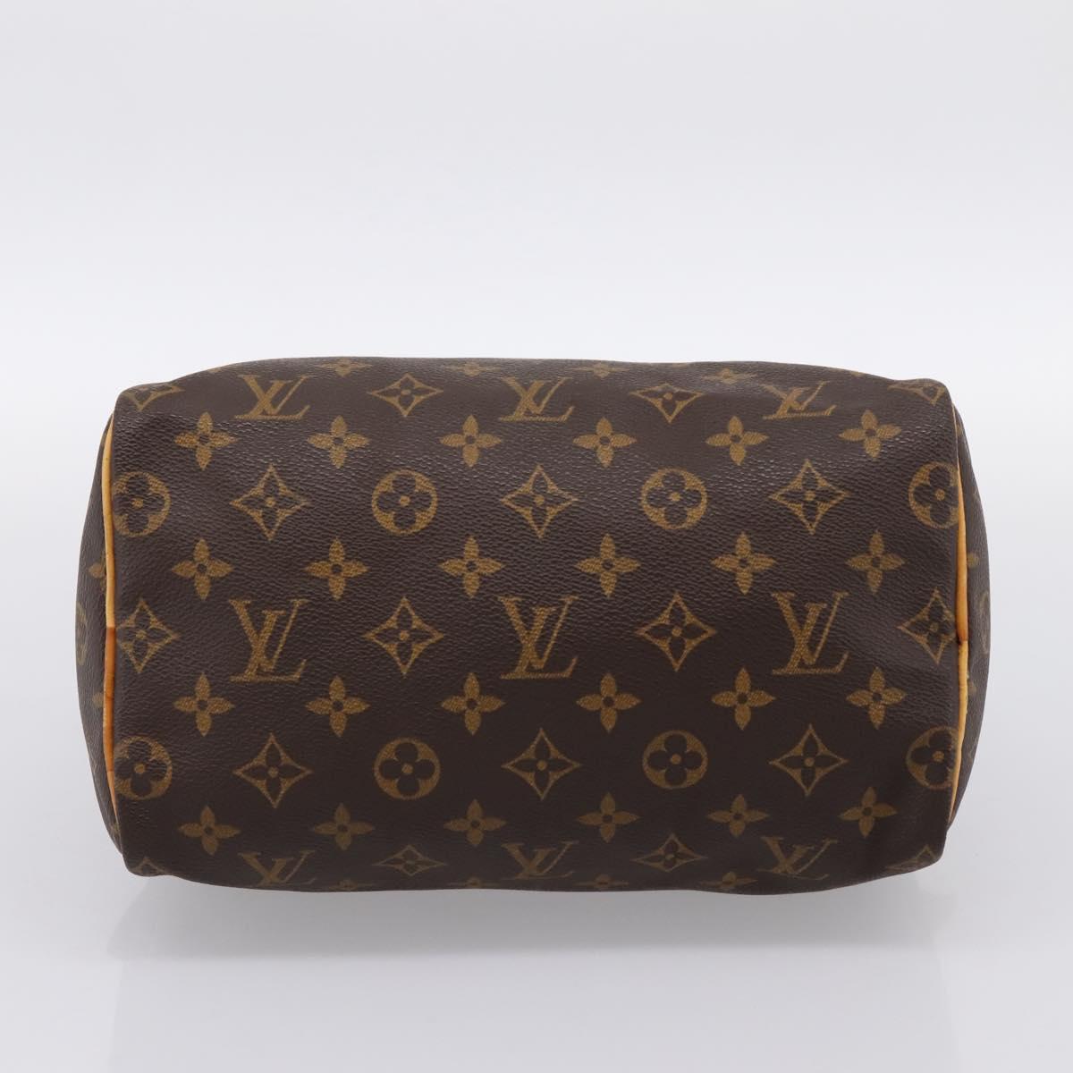 LOUIS VUITTON Monogram Speedy 25 Hand Bag M41528 LV Auth am12394A