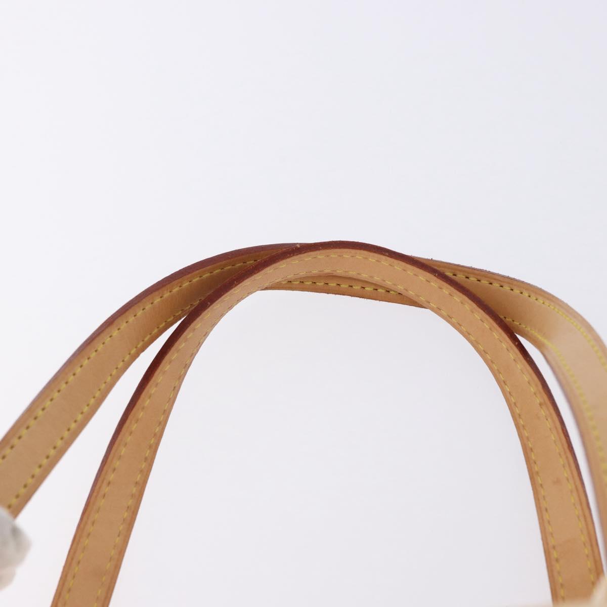 LOUIS VUITTON Monogram Vernis Bedford Hand Bag Beige M91006 LV Auth am12403V