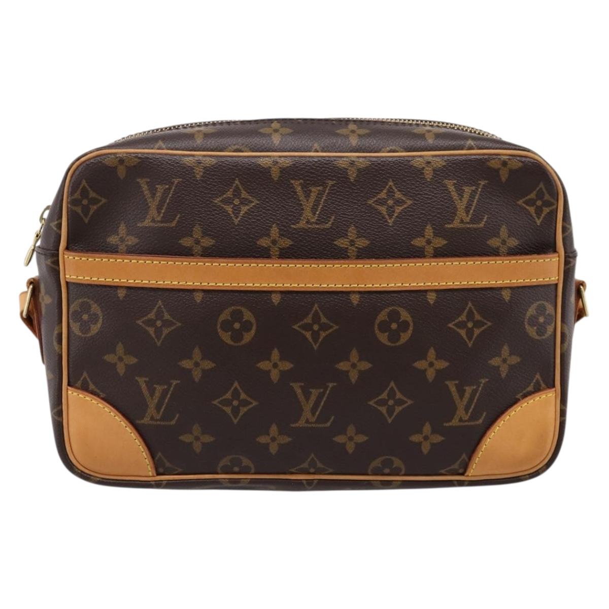 LOUIS VUITTON Monogram Trocadero 27 Shoulder Bag M51274 LV Auth am12421V
