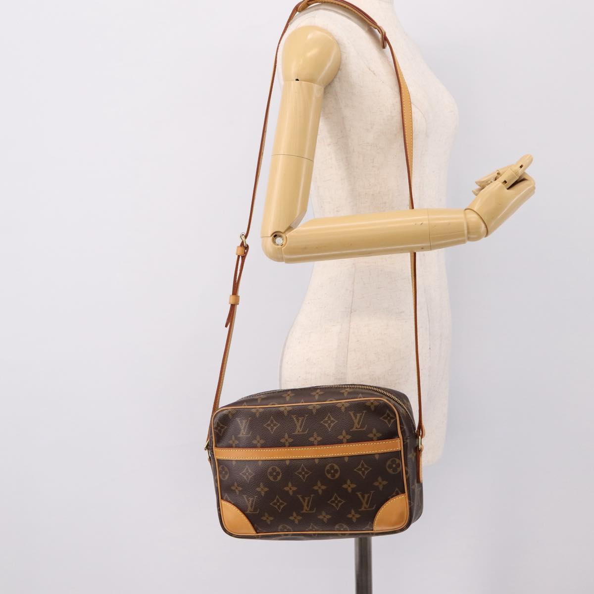 LOUIS VUITTON Monogram Trocadero 27 Shoulder Bag M51274 LV Auth am12421V