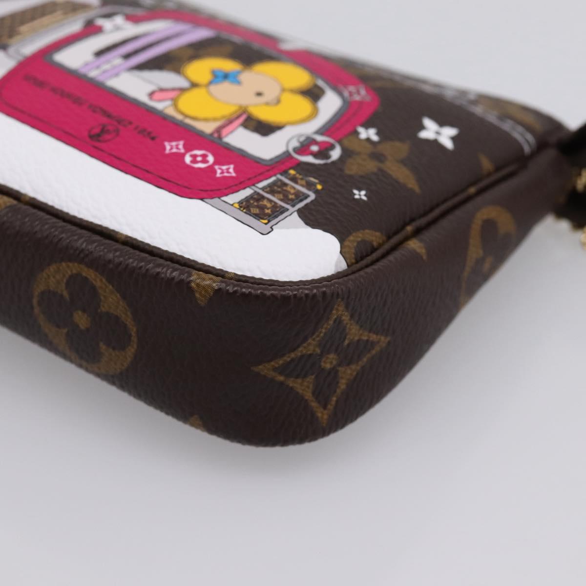 LOUIS VUITTON Vivienne Mini Pochette Accessoires Pouch M68490 LV Auth am12434M