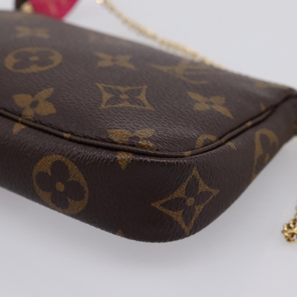 LOUIS VUITTON Vivienne Mini Pochette Accessoires Pouch M68490 LV Auth am12434M