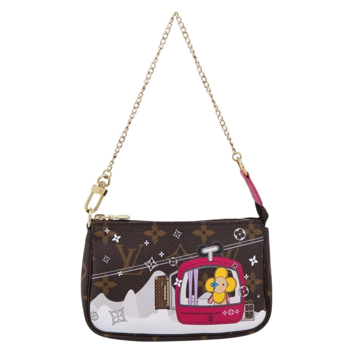 LOUIS VUITTON Vivienne Mini Pochette Accessoires Pouch M68490 LV Auth am12434M