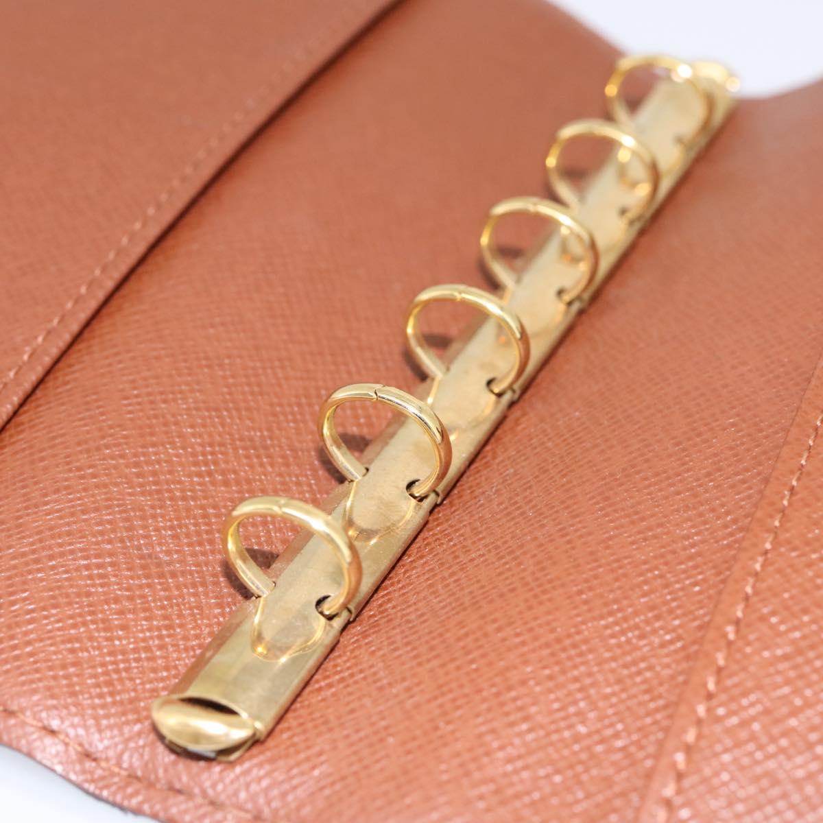 LOUIS VUITTON Monogram Agenda PM Day Planner Cover R20005 LV Auth am12435V