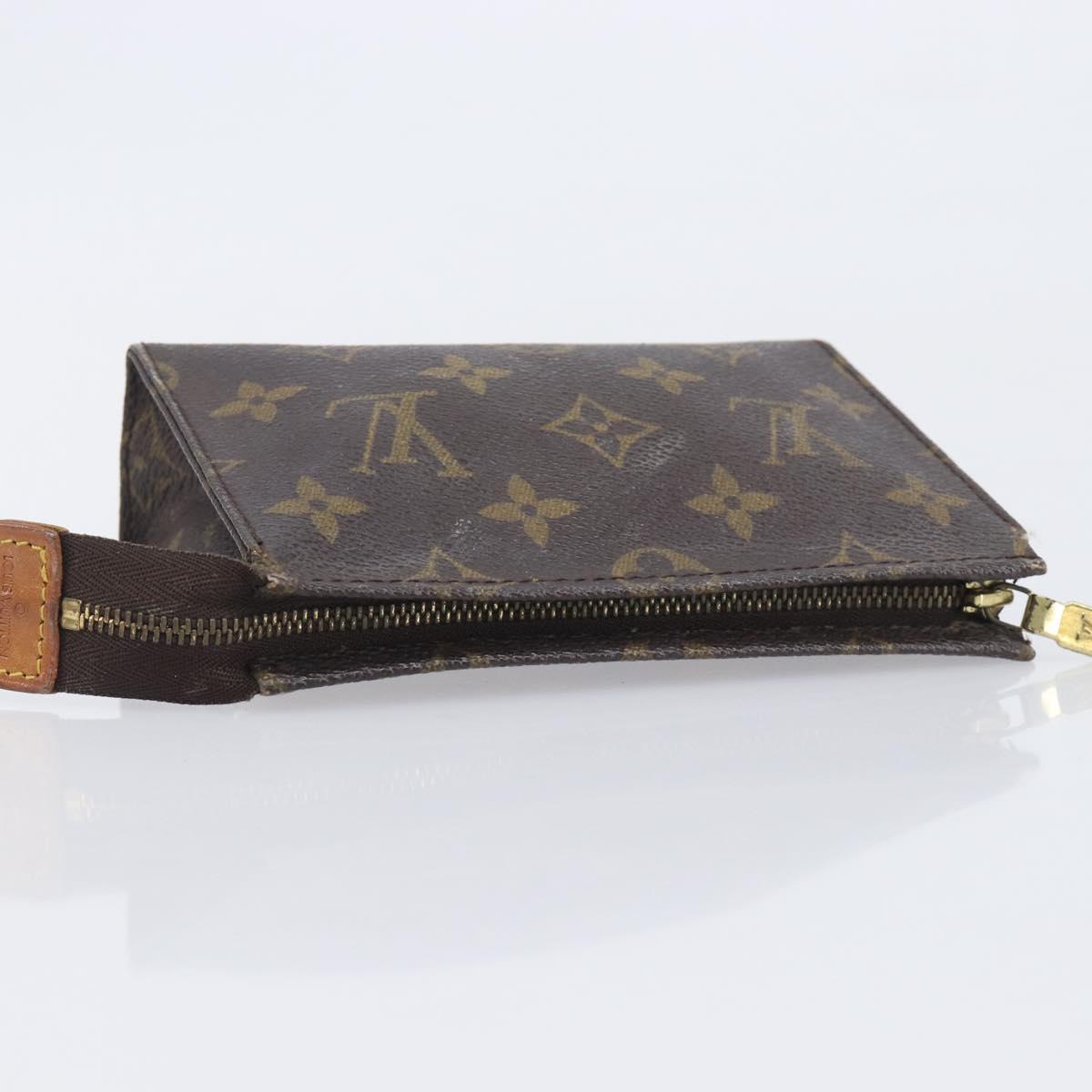 LOUIS VUITTON Monogram Pouch 3 Set LV Auth am12437