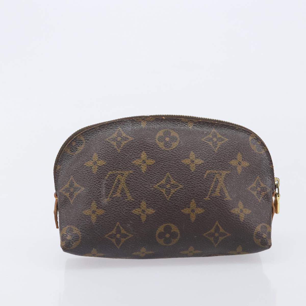 LOUIS VUITTON Monogram Pouch 3 Set LV Auth am12437