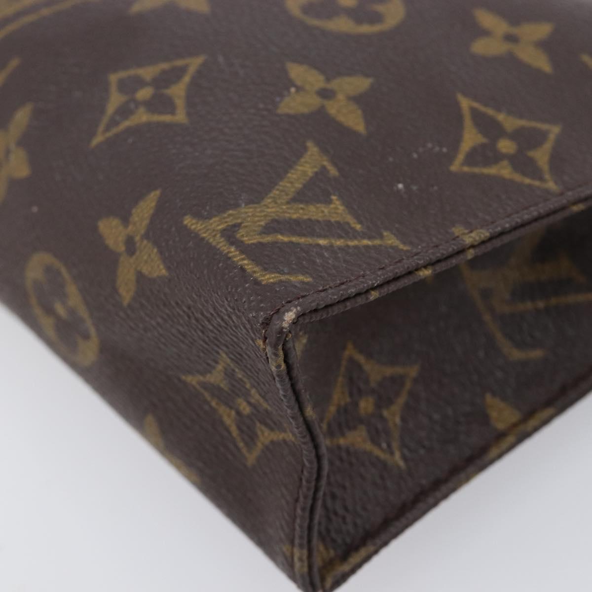 LOUIS VUITTON Monogram Pouch 3 Set LV Auth am12437