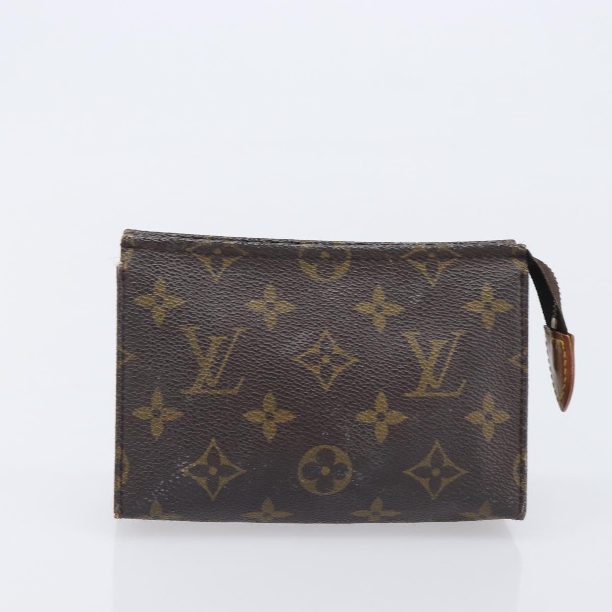 LOUIS VUITTON Monogram Pouch 3 Set LV Auth am12437