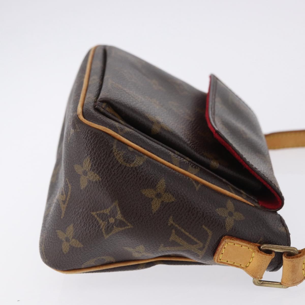 LOUIS VUITTON Monogram Viva Cite PM Shoulder Bag M51165 LV Auth am12440