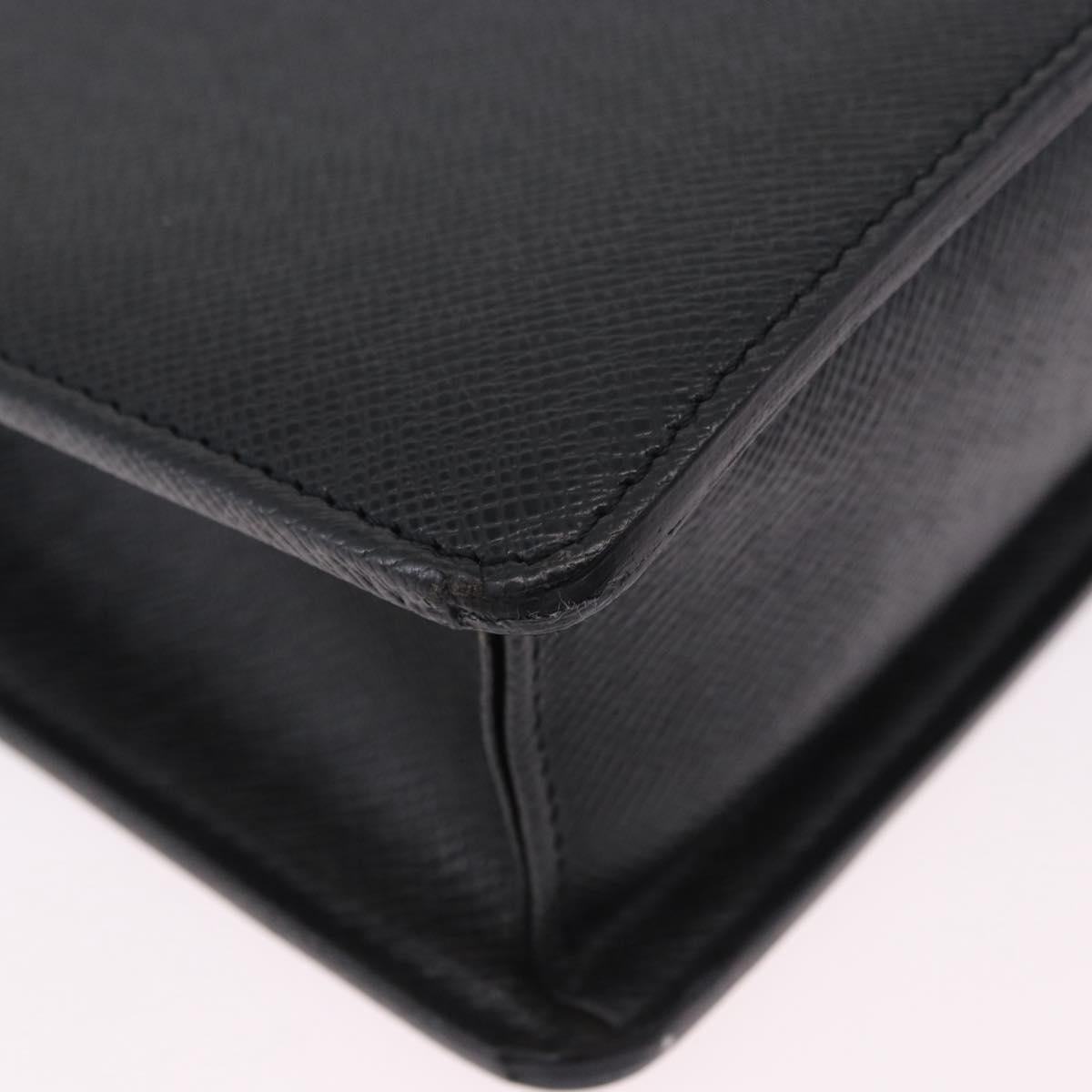 LOUIS VUITTON Taiga Porte Documents Rozan Bag Ardoise M30052 LV Auth am12442