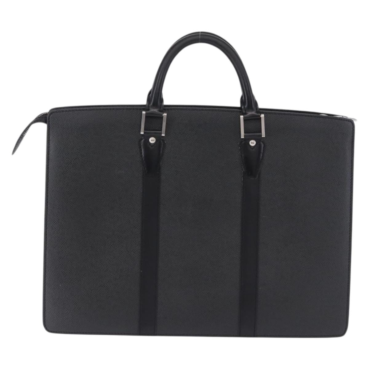 LOUIS VUITTON Taiga Porte Documents Rozan Bag Ardoise M30052 LV Auth am12442