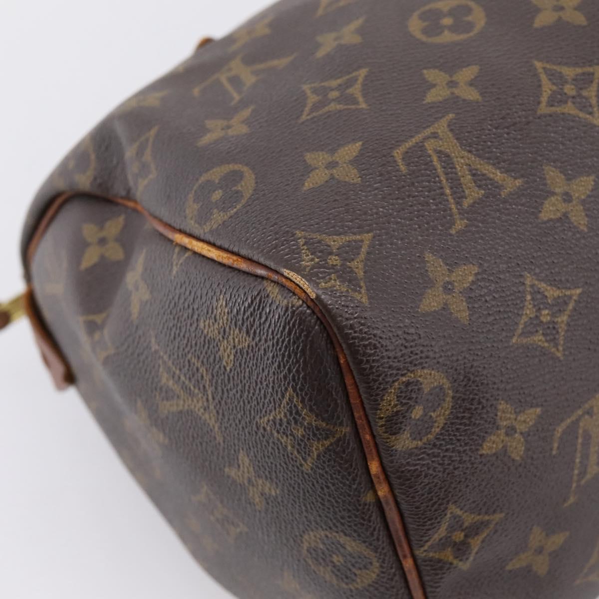 LOUIS VUITTON Monogram Speedy 25 Hand Bag M41528 LV Auth am12443