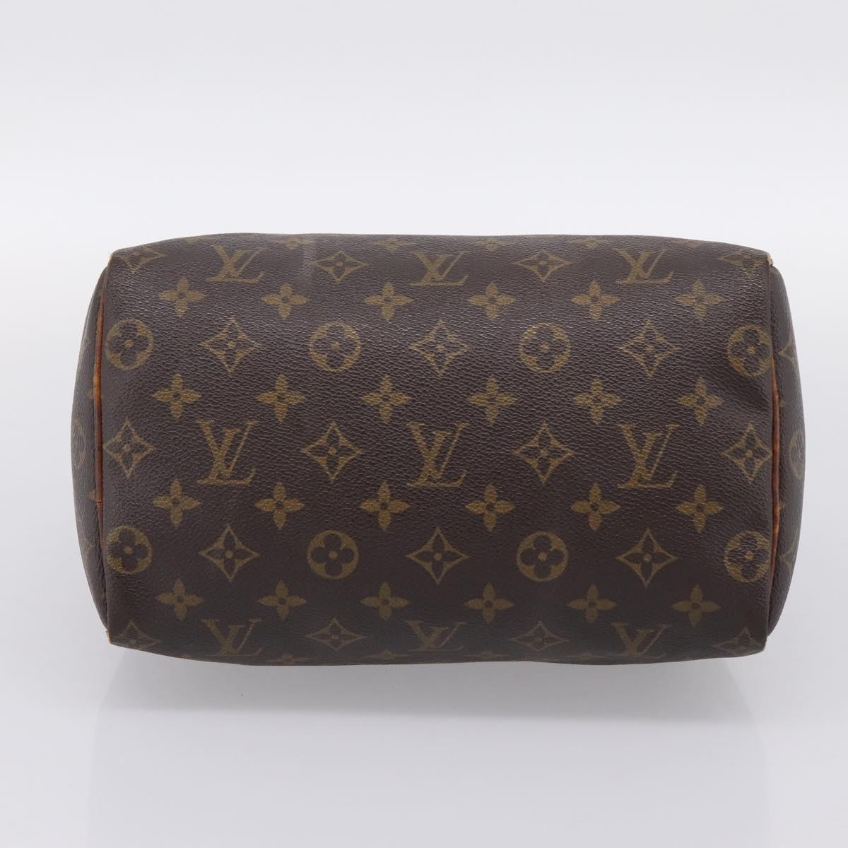 LOUIS VUITTON Monogram Speedy 25 Hand Bag M41528 LV Auth am12443