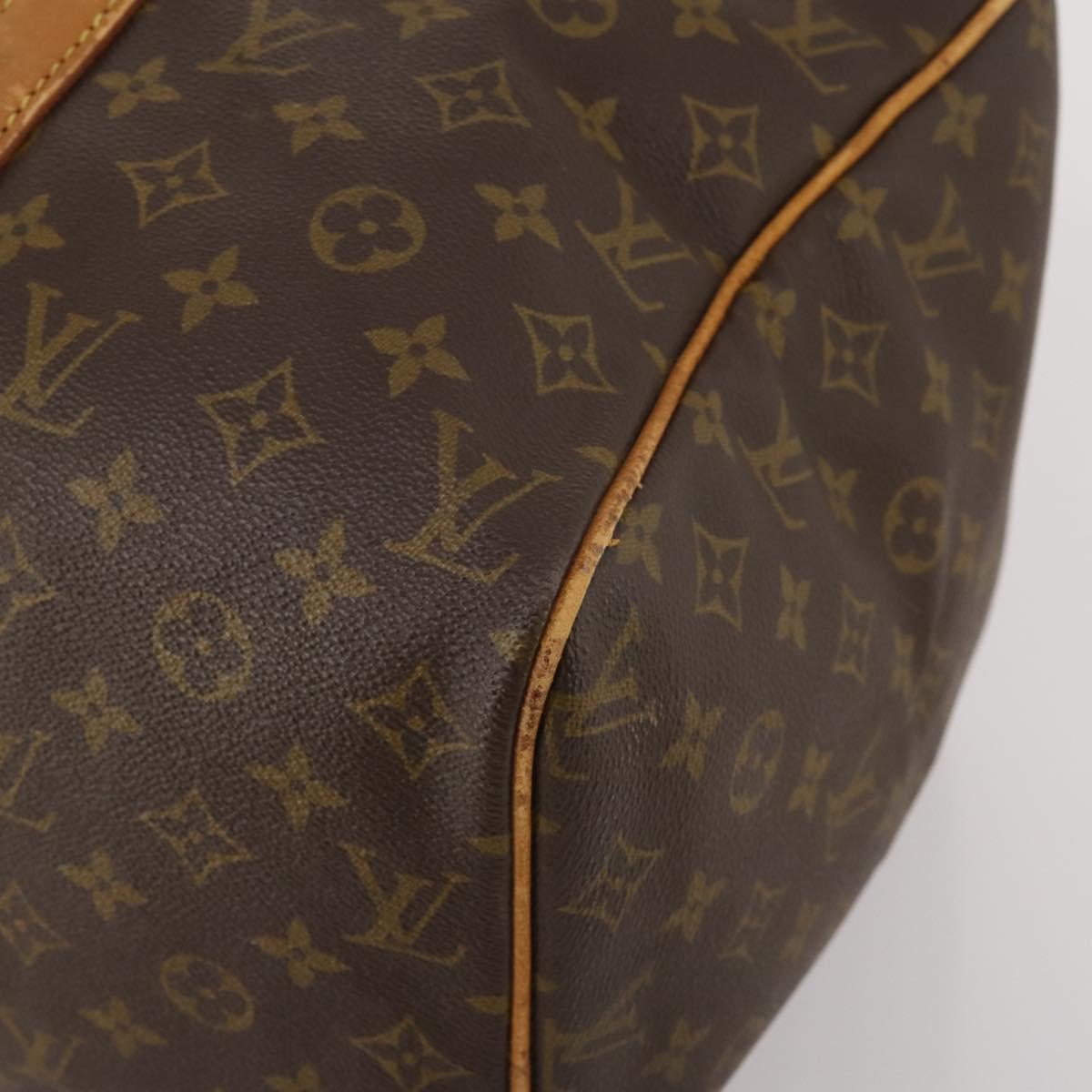 LOUIS VUITTON Monogram Sac Souple 35 Boston Bag M41626 LV Auth am12447