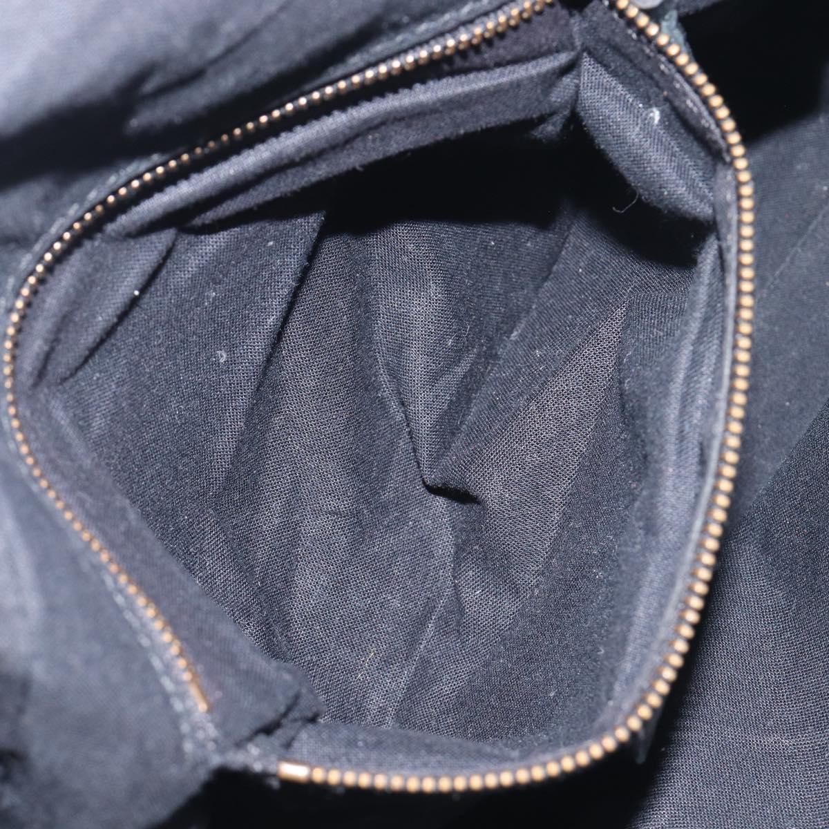 BALENCIAGA The Box Hand Bag Leather 2way Black 145694 Auth am12450V