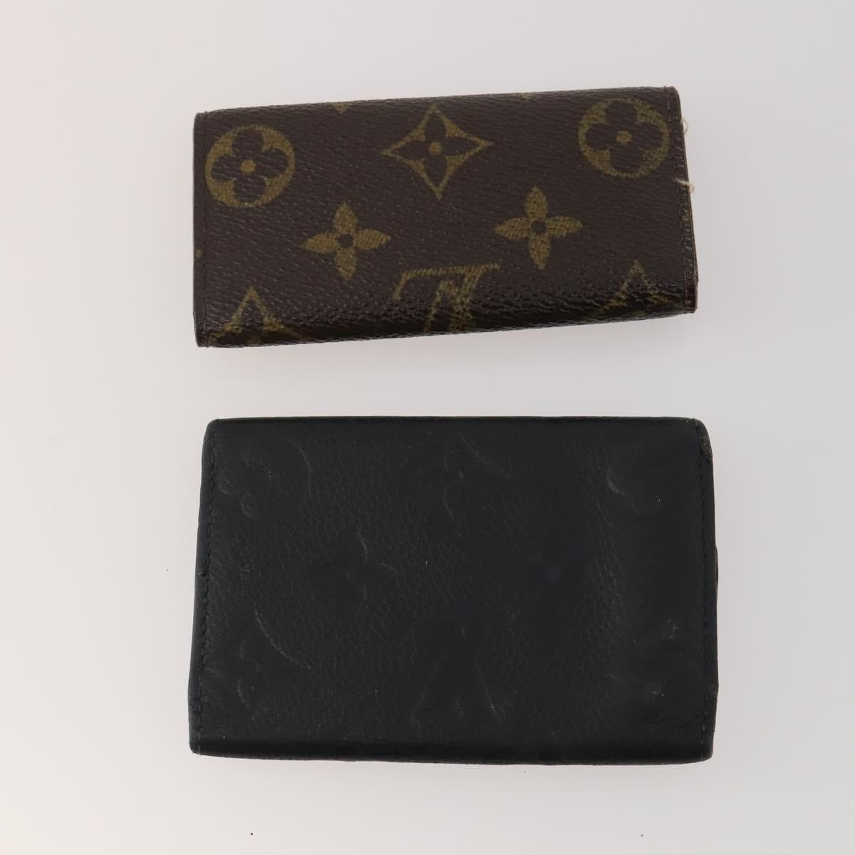 LOUIS VUITTON Monogram Epi Empreinte Key Case Pouch Wallet 7 Set LV Auth am12472