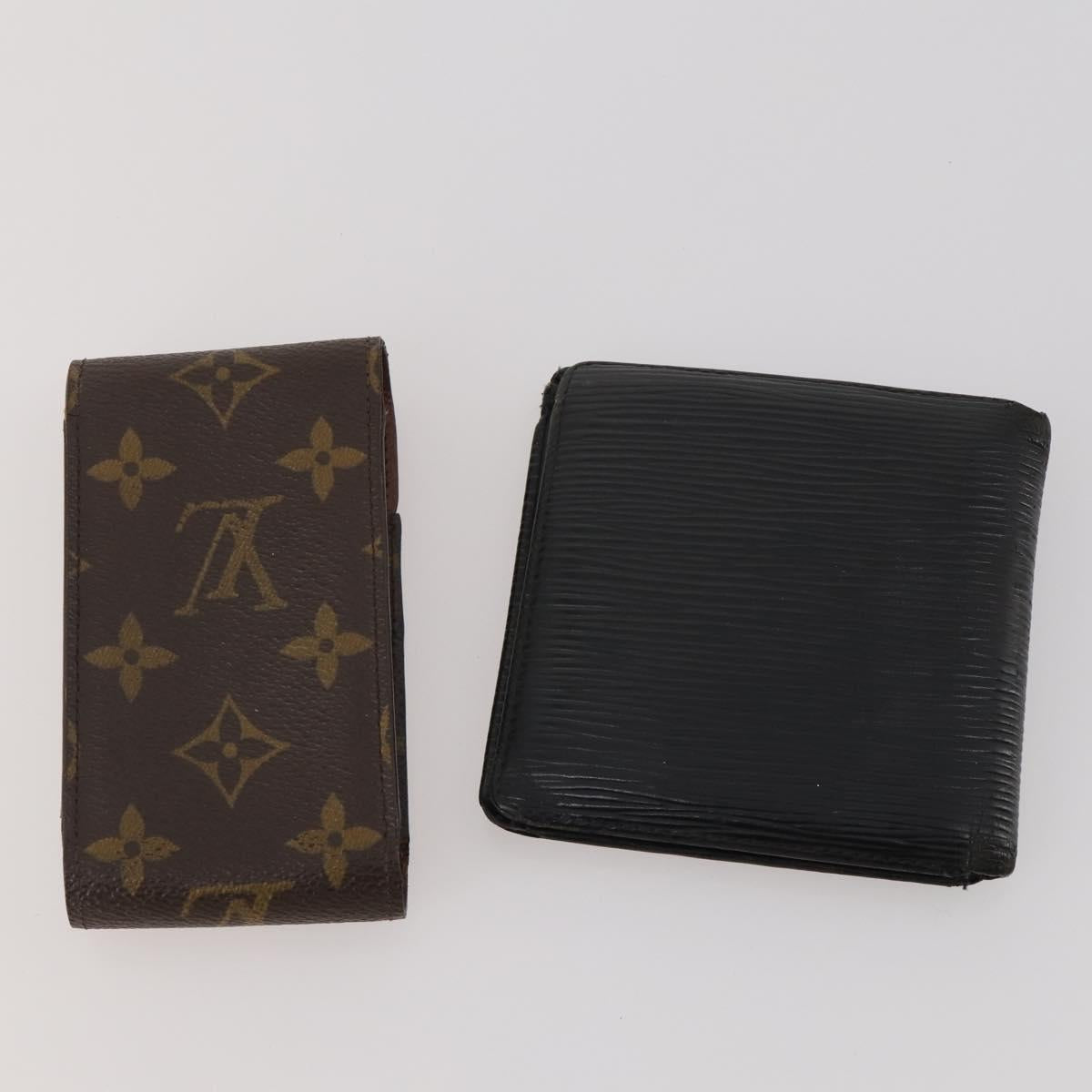 LOUIS VUITTON Monogram Epi Empreinte Key Case Pouch Wallet 7 Set LV Auth am12472