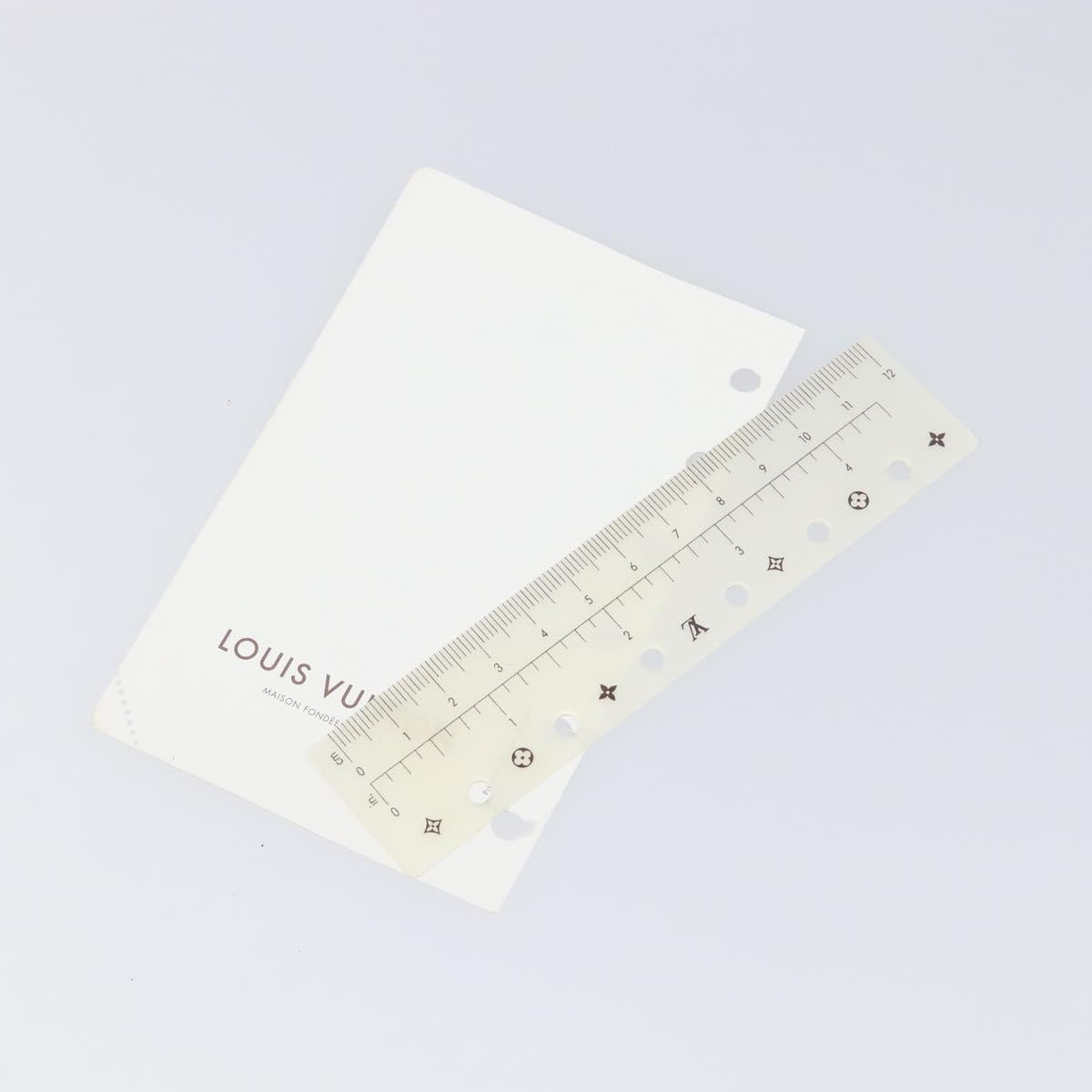 LOUIS VUITTON Monogram Agenda PM Day Planner Cover R20005 LV Auth am12476V