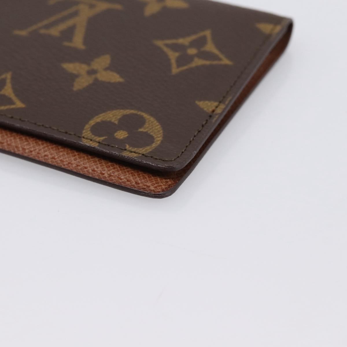 LOUIS VUITTON Monogram Porte 2 Cult Vertical Pass Case M60533 LV Auth am12483V