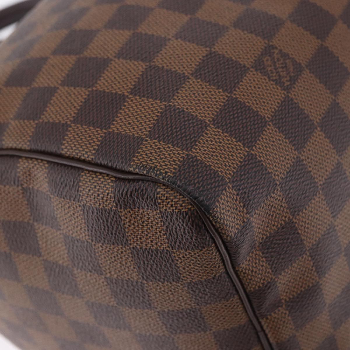 LOUIS VUITTON Damier Ebene Speedy 30 Hand Bag N41364 LV Auth am12493V
