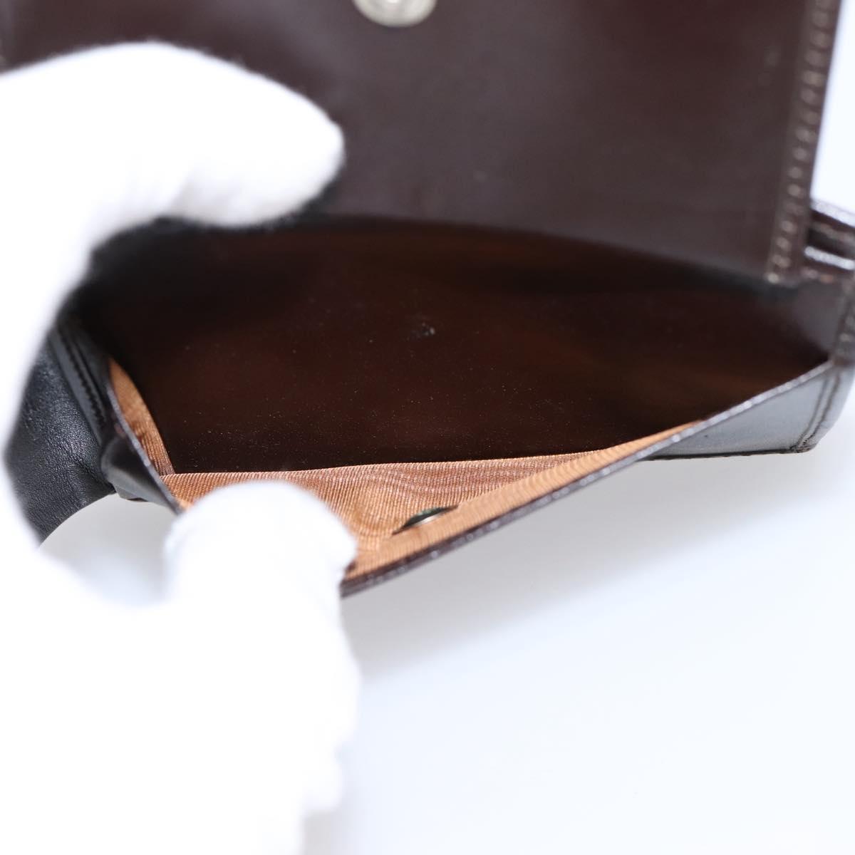 FENDI Zucca Canvas Bifold Wallet Brown Auth am12503V