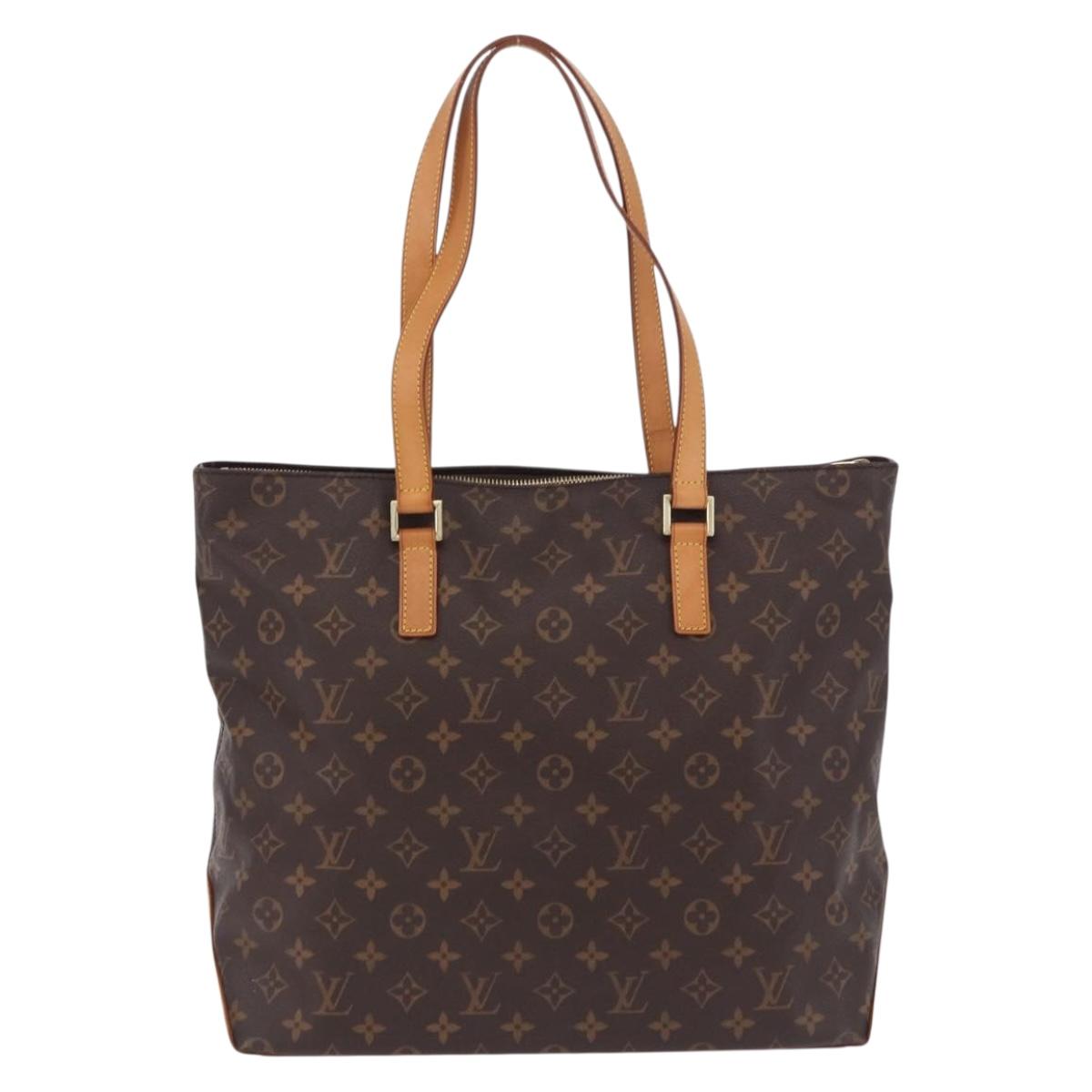 LOUIS VUITTON Monogram Cabas Mezzo Tote Bag M51151 LV Auth am12510A