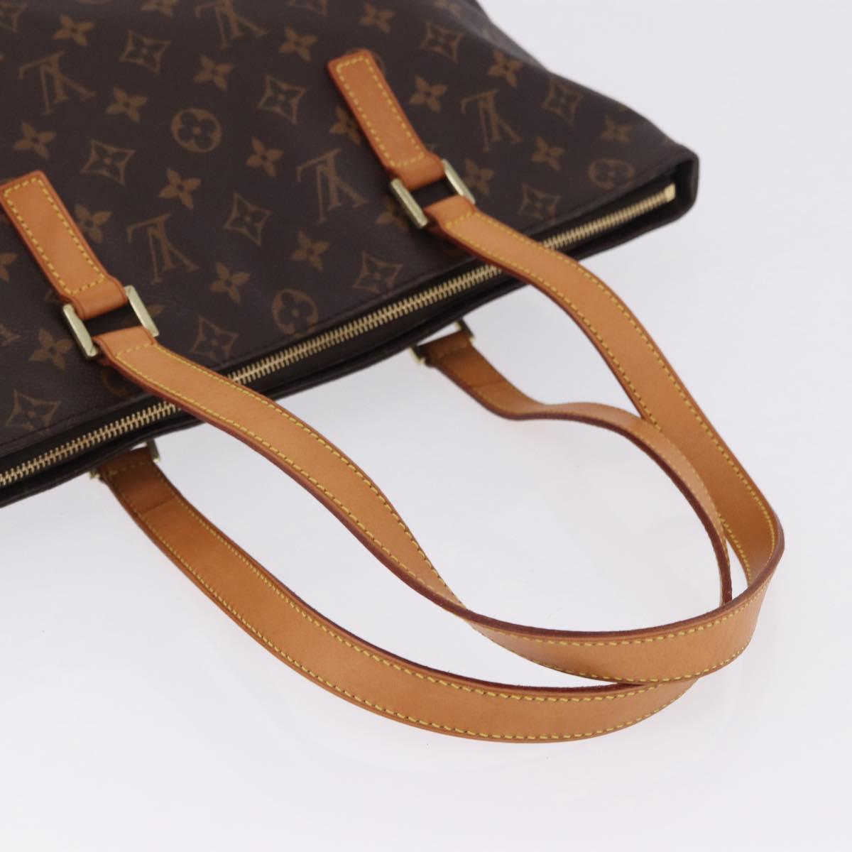 LOUIS VUITTON Monogram Cabas Mezzo Tote Bag M51151 LV Auth am12510A