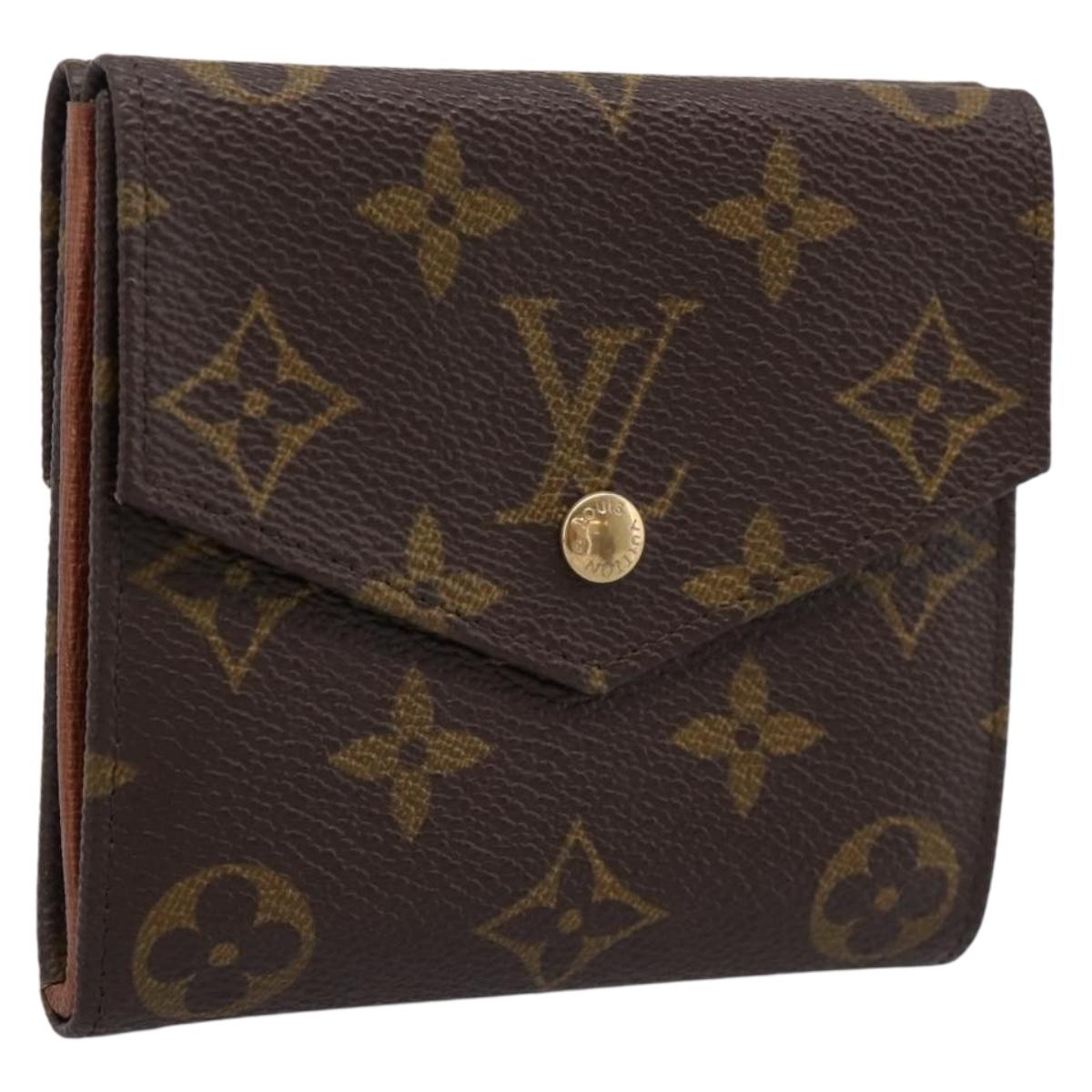 LOUIS VUITTON Porte Monnaie Bier Cartes Crdit Wallet M61660 LV Auth am12514V