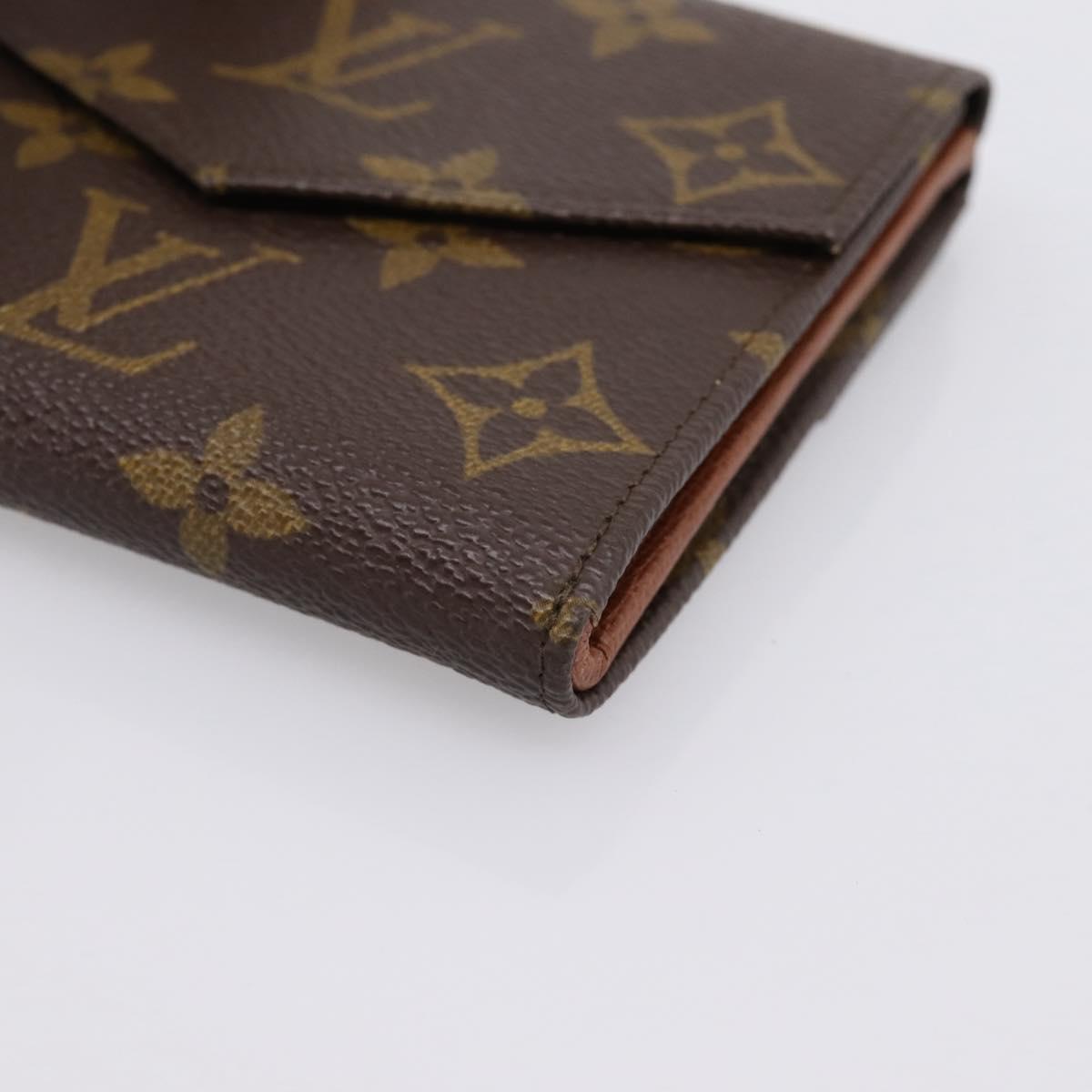 LOUIS VUITTON Porte Monnaie Bier Cartes Crdit Wallet M61660 LV Auth am12514V