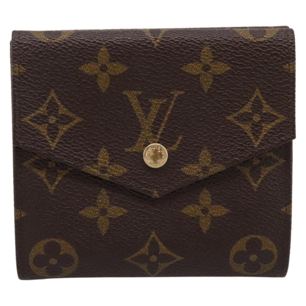 LOUIS VUITTON Porte Monnaie Bier Cartes Crdit Wallet M61660 LV Auth am12514V