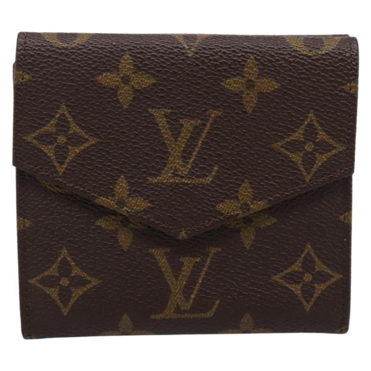 LOUIS VUITTON Porte Monnaie Bier Cartes Crdit Wallet M61660 LV Auth am12514V