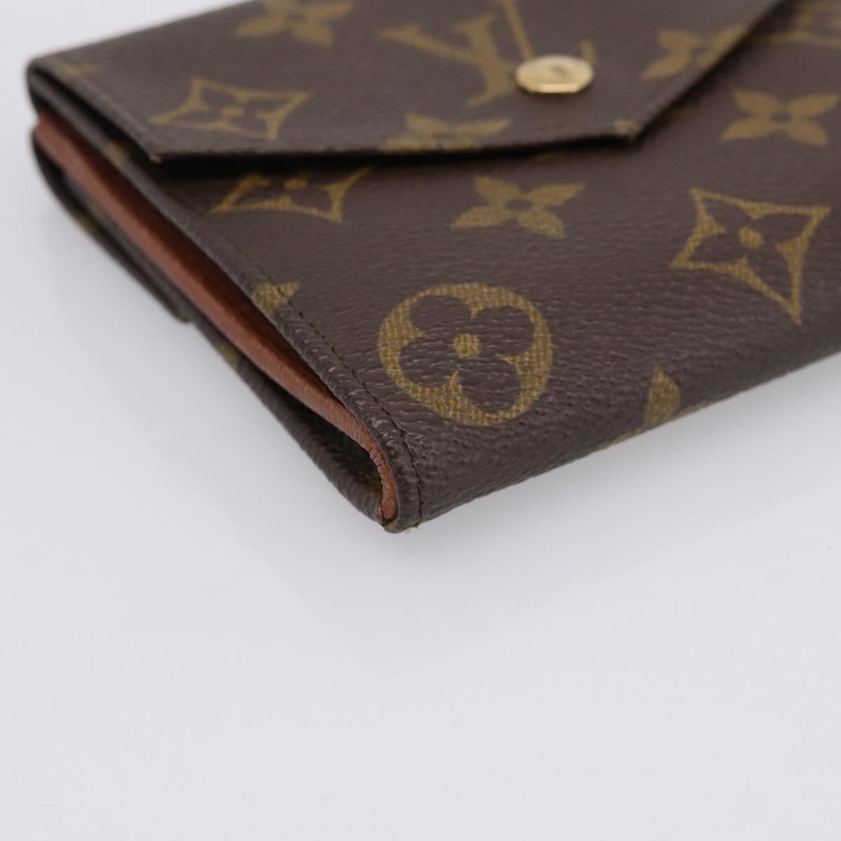 LOUIS VUITTON Porte Monnaie Bier Cartes Crdit Wallet M61660 LV Auth am12514V