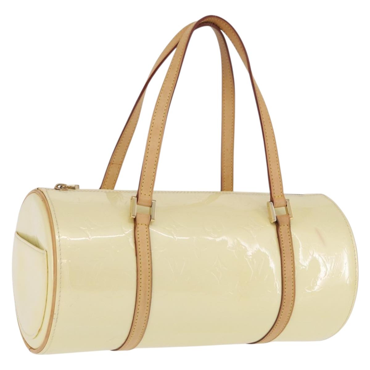 LOUIS VUITTON Monogram Vernis Bedford Hand Bag Perle M91006 LV Auth am12522V