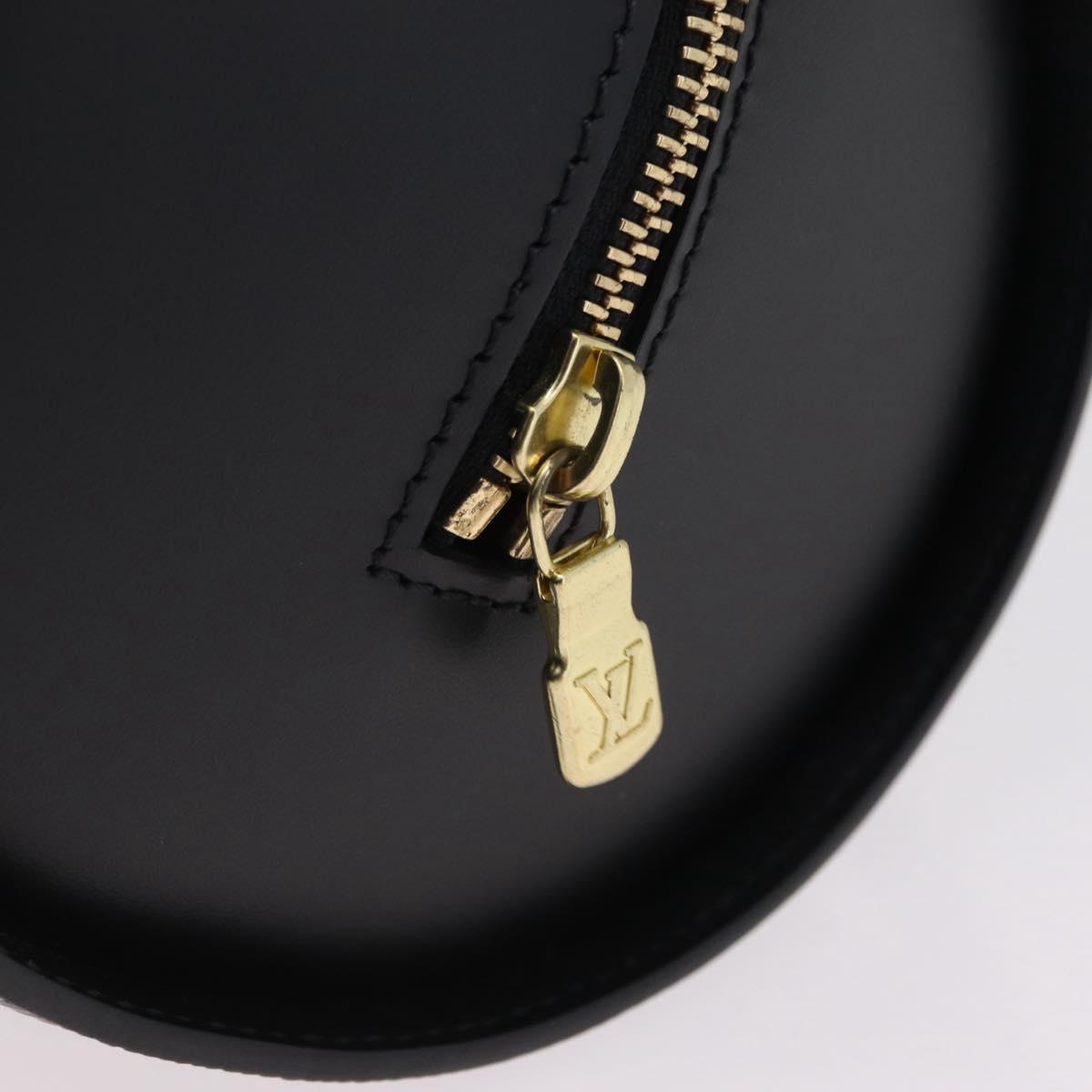 LOUIS VUITTON Epi Soufflot Hand Bag Black M52222 LV Auth am12523V
