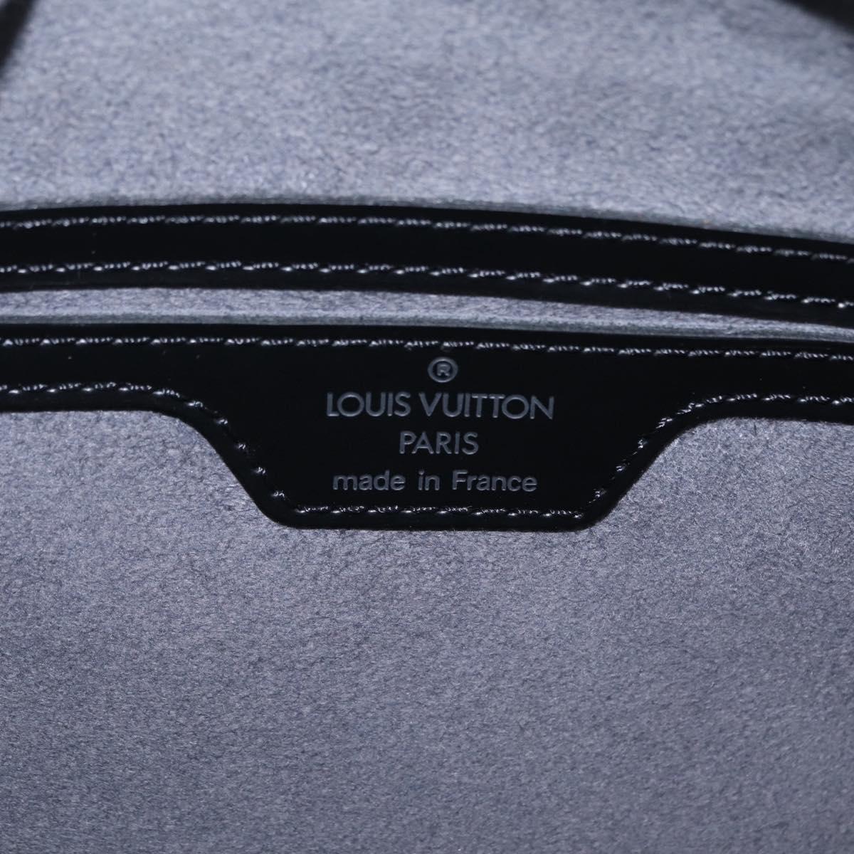 LOUIS VUITTON Epi Soufflot Hand Bag Black M52222 LV Auth am12523V