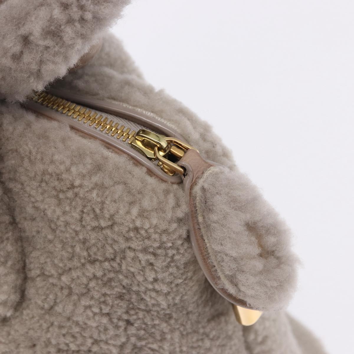 LOUIS VUITTON Lockit Voyage Hand Bag Mouton Greige M93850 LV Auth am12524SAM