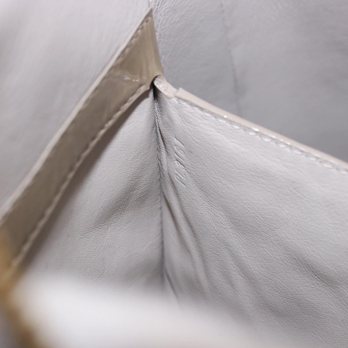 LOUIS VUITTON Lockit Voyage Hand Bag Mouton Greige M93850 LV Auth am12524SAM