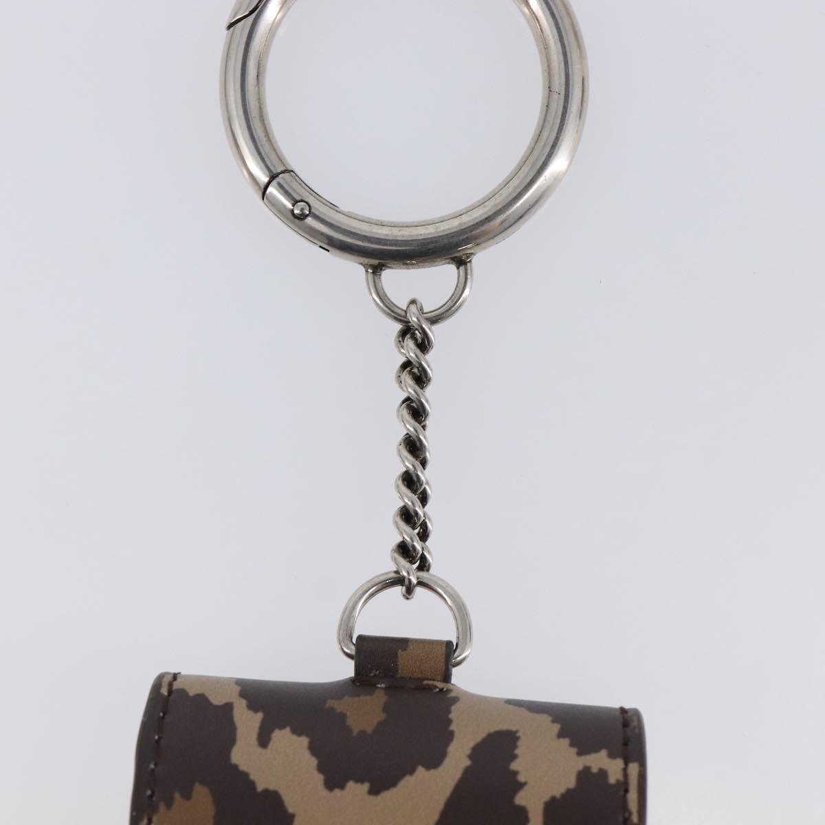 BALENCIAGA Camouflage AirPods Case Earphone case PVC Beige Brown 655679 Auth am12549M