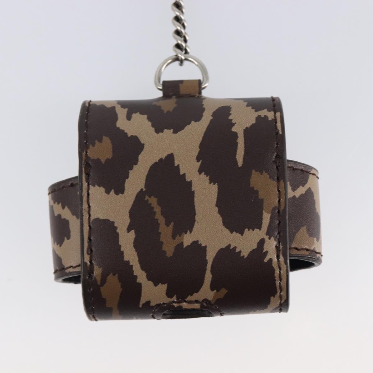 BALENCIAGA Camouflage AirPods Case Earphone case PVC Beige Brown 655679 Auth am12549M