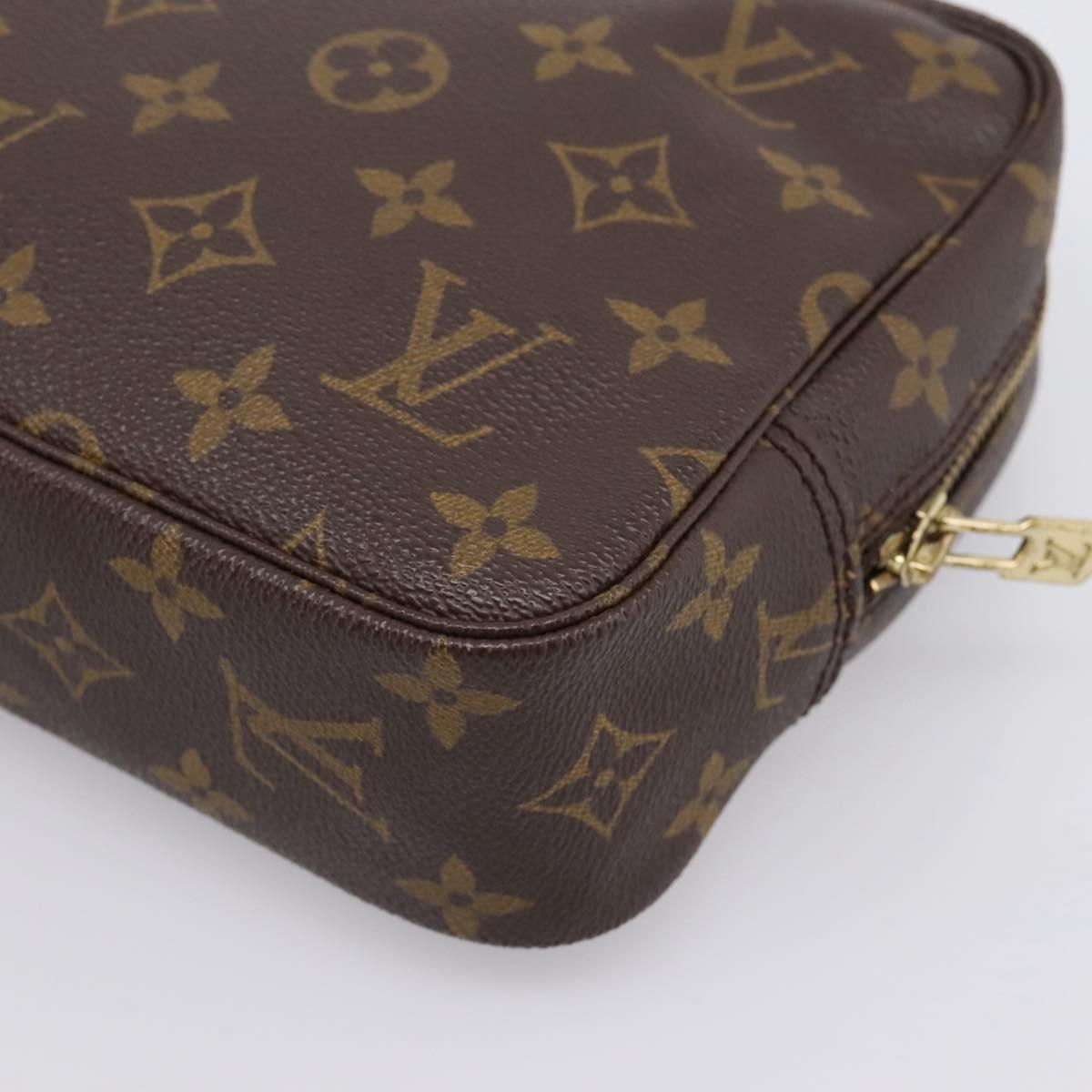 LOUIS VUITTON Monogram Trousse Toilette 23 Clutch Bag M47524 LV Auth am12551V