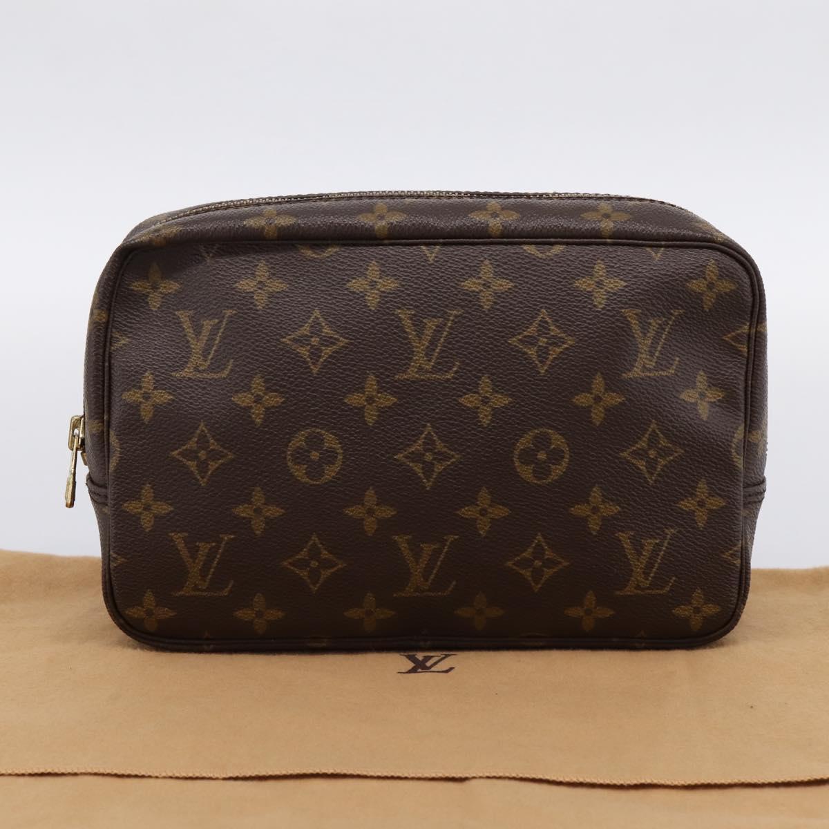 LOUIS VUITTON Monogram Trousse Toilette 23 Clutch Bag M47524 LV Auth am12551V