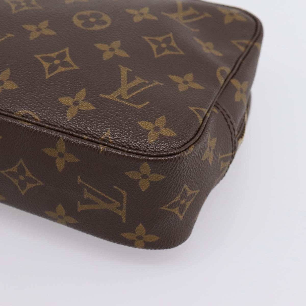 LOUIS VUITTON Monogram Trousse Toilette 23 Clutch Bag M47524 LV Auth am12551V