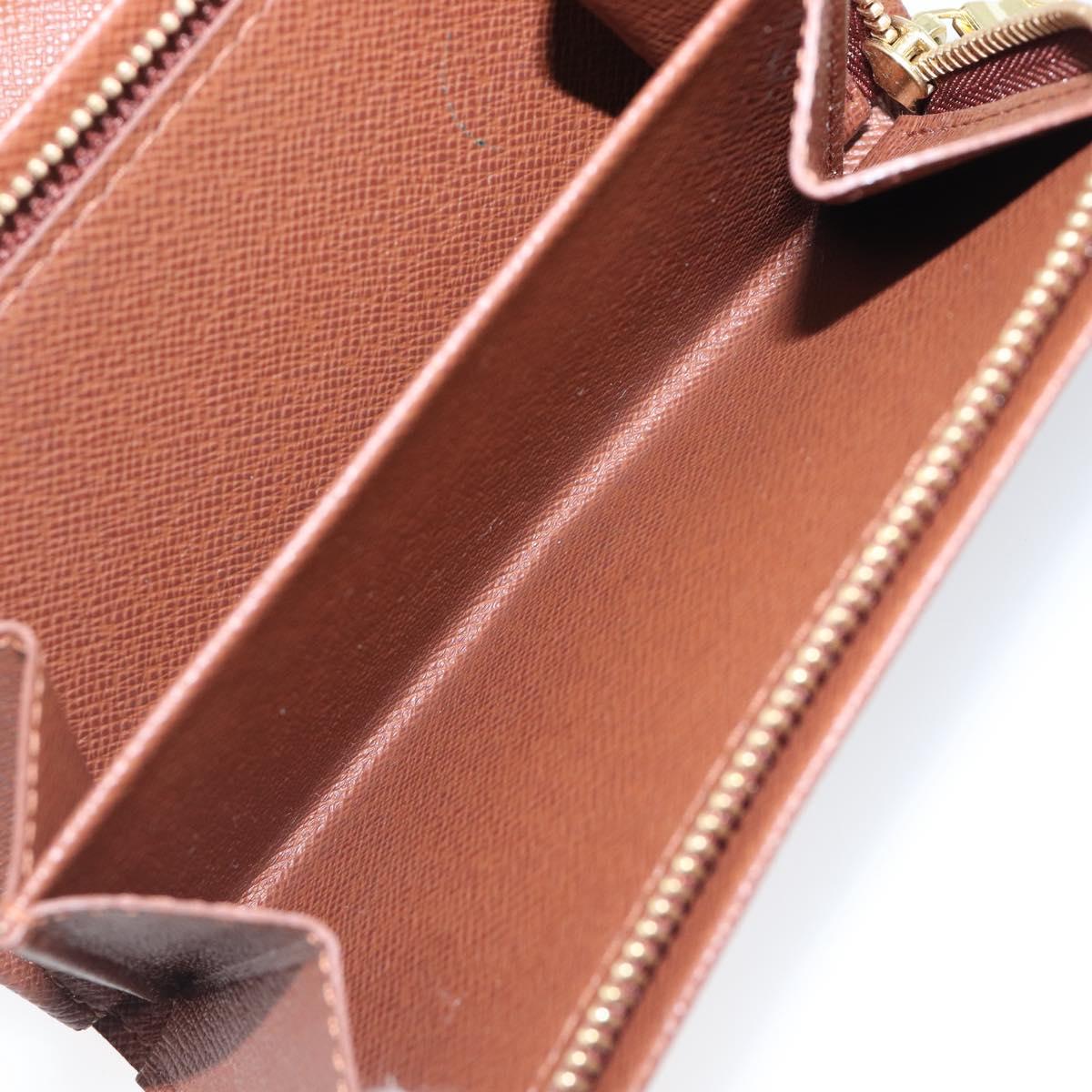 LOUIS VUITTON Porte Monnaie Billets Tresor Wallet M61730 LV Auth am12559V